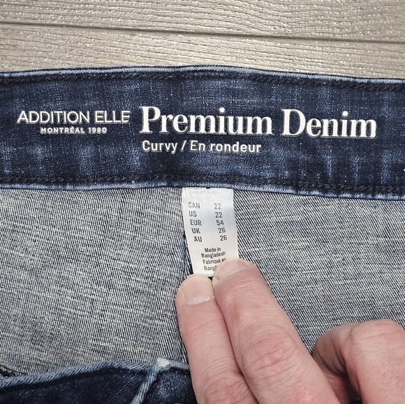Addition Elle Premium Denim Curvy Skinny Jeans - Picture 3 of 3